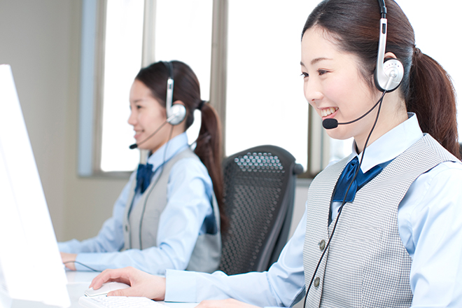 24時間体制でサポート